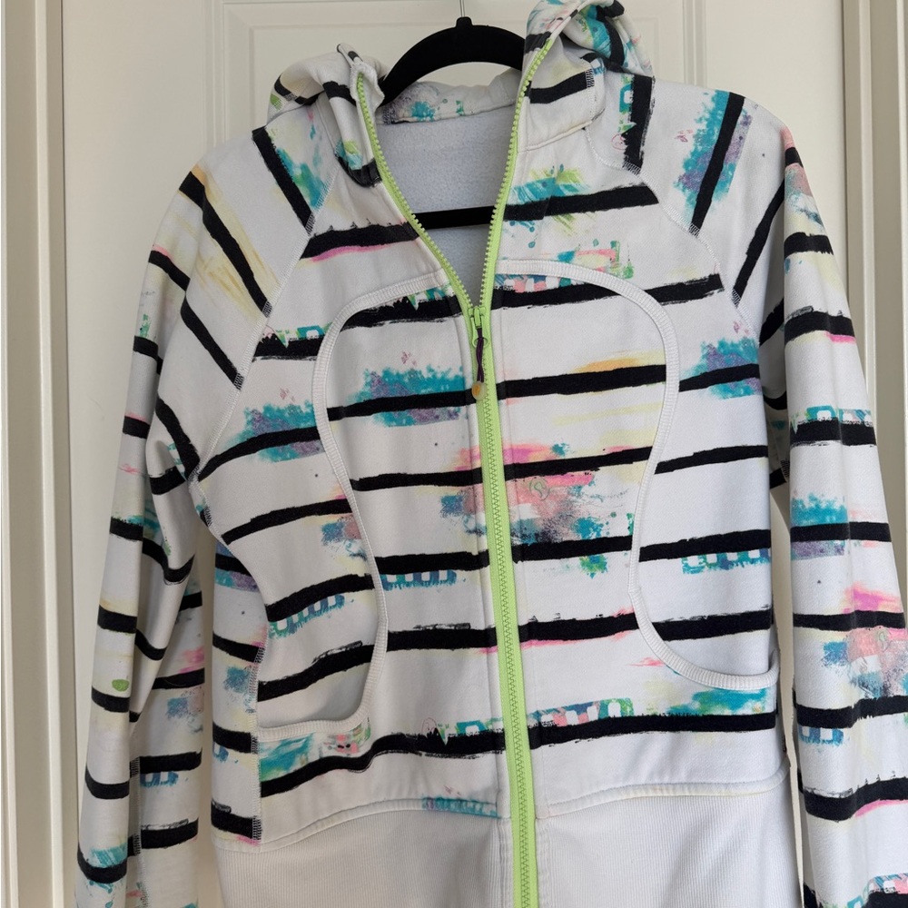 lululemon athletica Multicolor Striped Hoodie